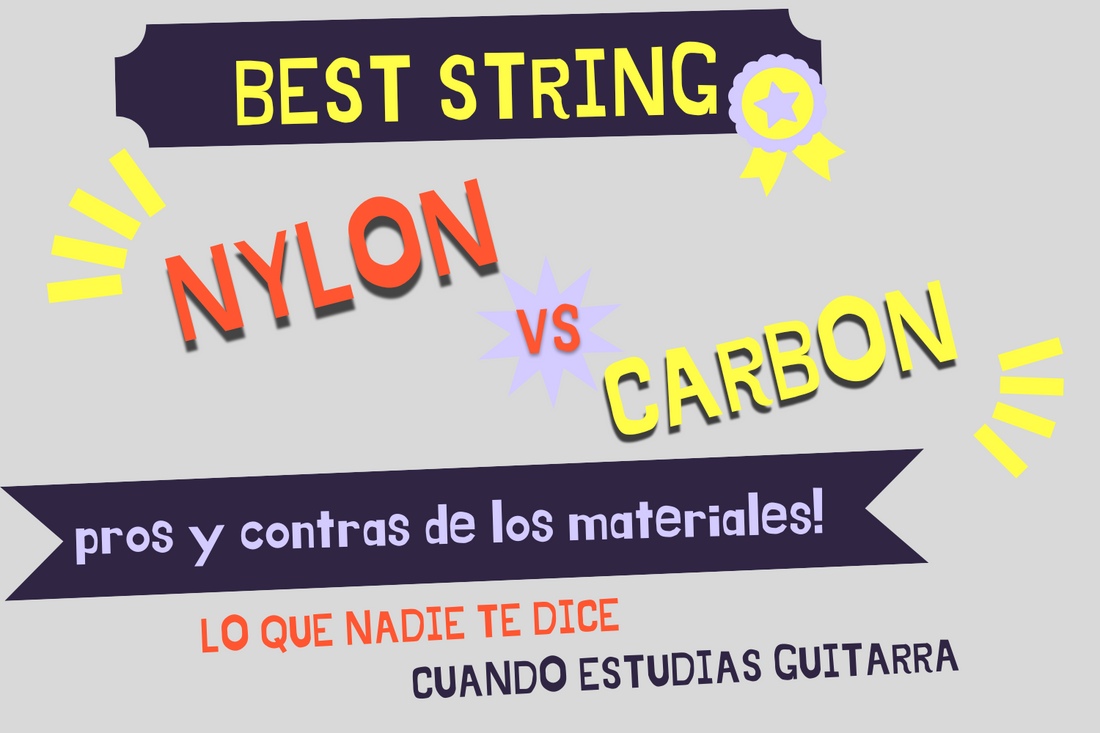 ¿Nylon o Carbon para mí Guitarra?