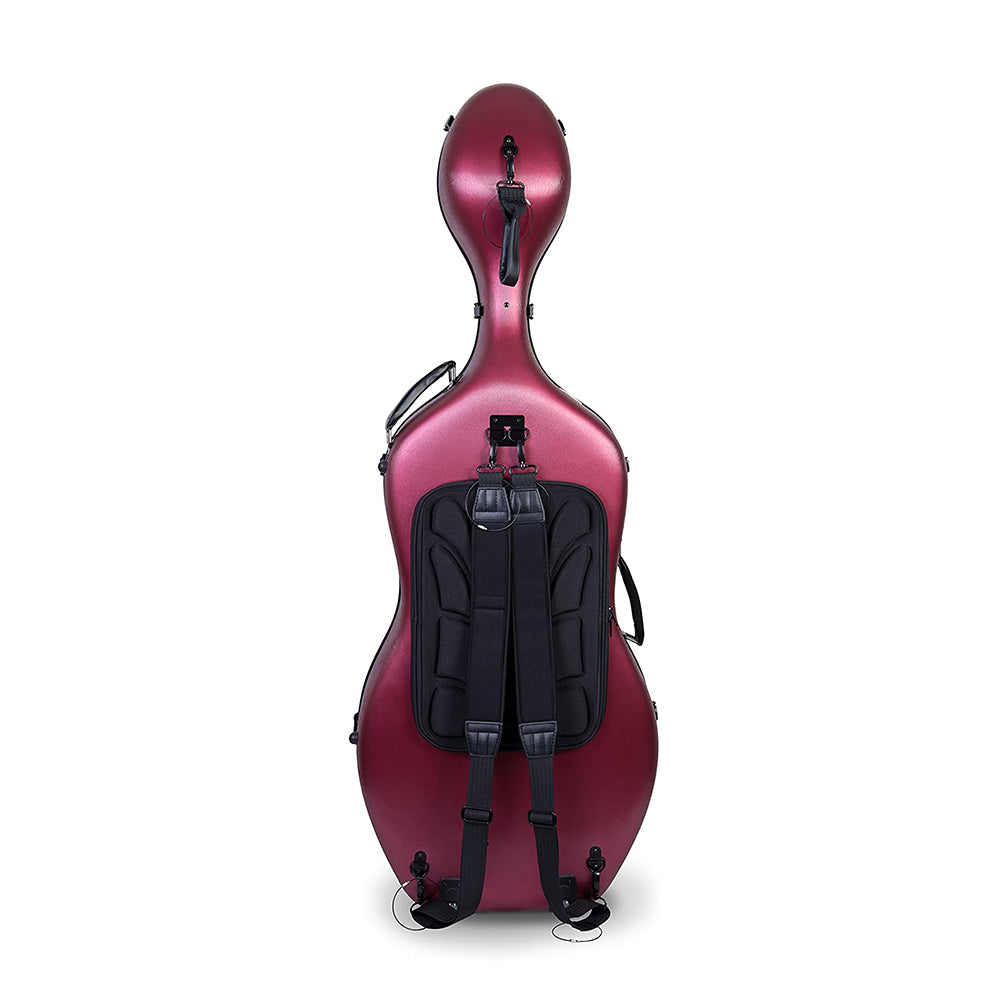 Crossrock Polycarbon Slim Rojo para Cello
