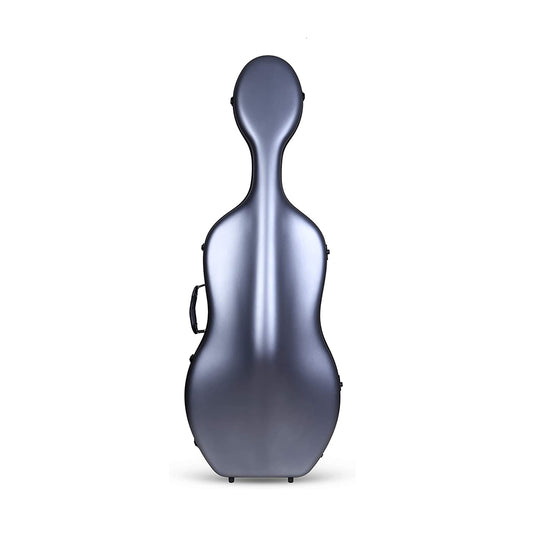 Estuche Crossrock Ultralight Carbon Silver para Cello