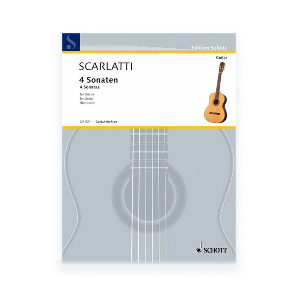 4 Sonatas D. Scarlatti - M. Barrueco