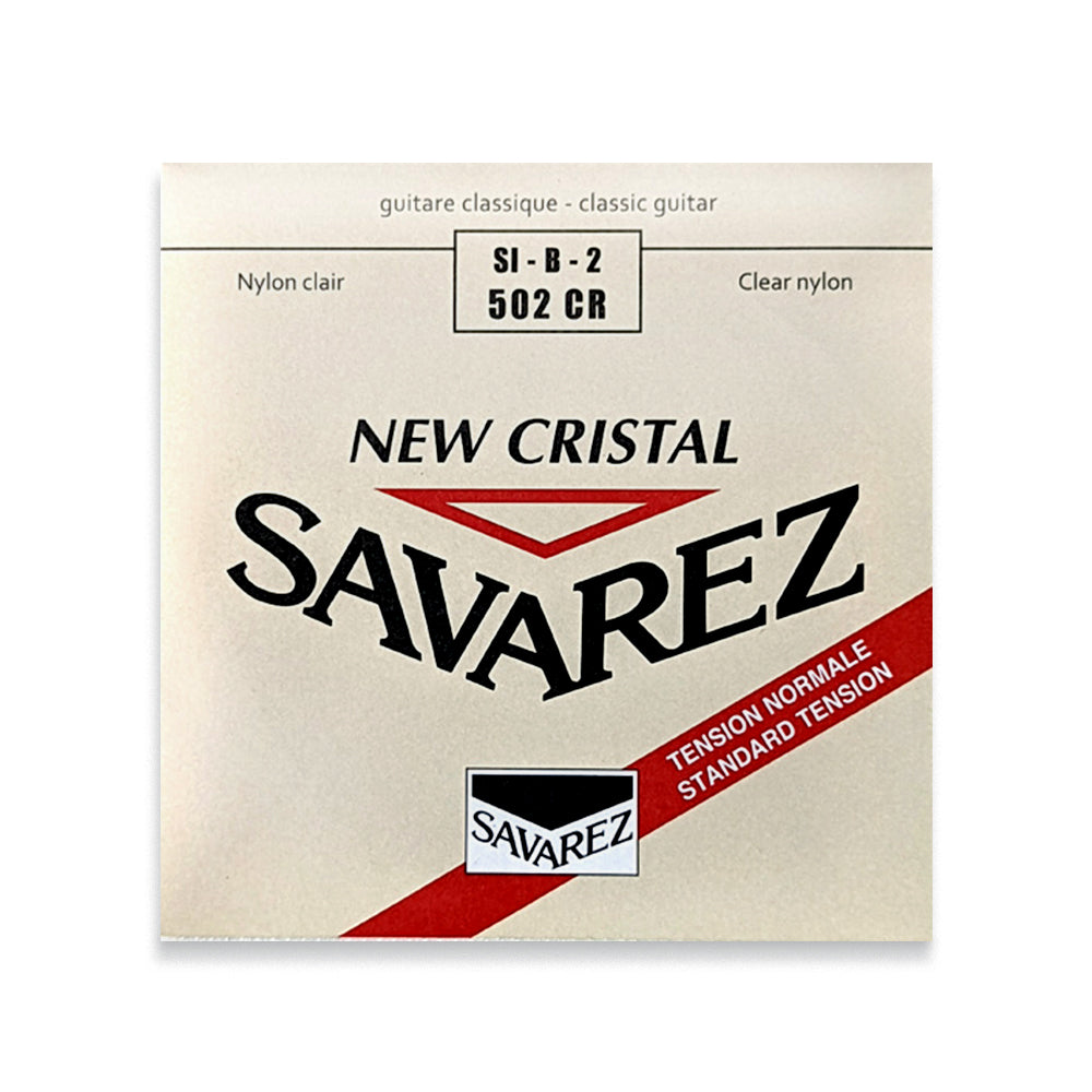 Cuerda Savarez New Cristal para Guitarra 2da (si) 502CR