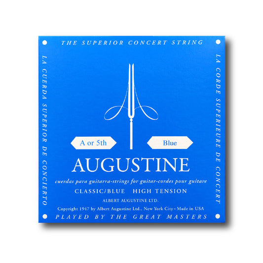 Cuerda para Guitarra Augustine Blue A o 5ta cuerda suelta