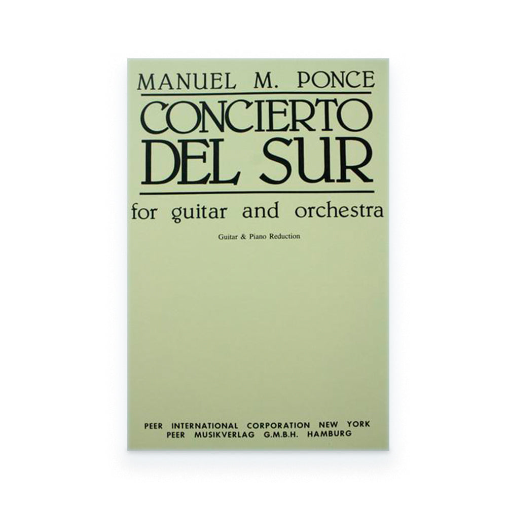 Concierto del Sur, Manuel M. Ponce, Guitarra y Piano