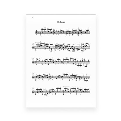 J. S. Bach: Violin Sonatas BWV 1001, 1003 y 1005 para Guitarra
