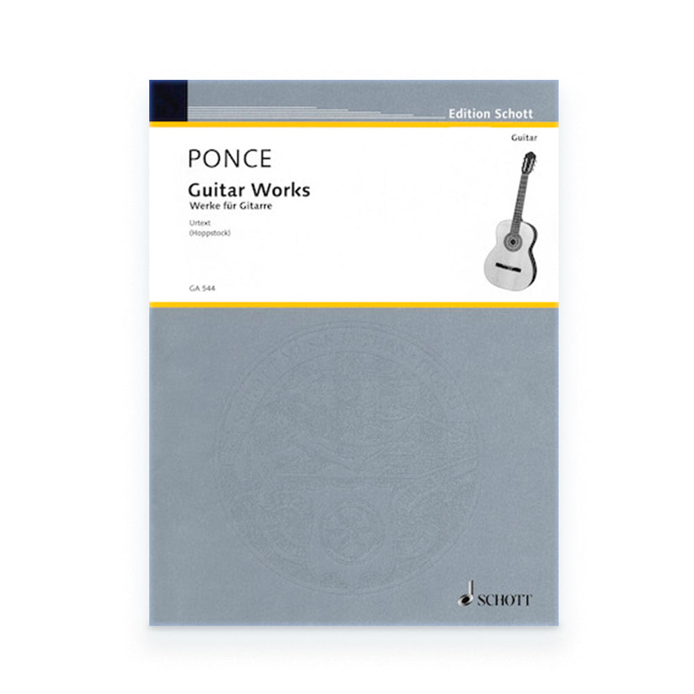 Ponce Guitar Works Urtext - Tilman Hoppstock